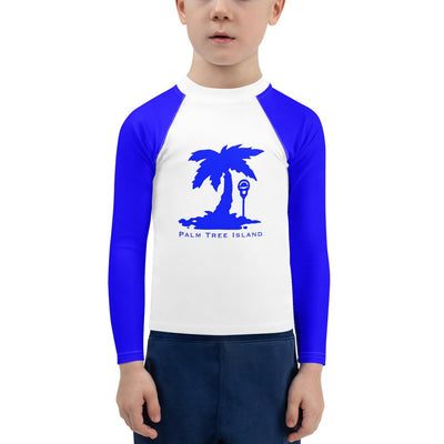 Palm Tree Island- Sun Shirt - Wrightsville Beach Apparel - Palm Tree Island