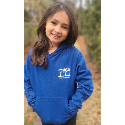 a perfect wrightsville Beach gift for kids. A super soft hoodie from palm tree island